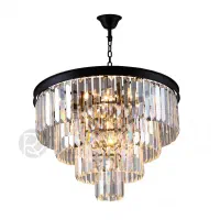 لوستر فلزی کریستالی