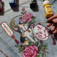 نقاشی اختصاصی روی لباس و اکسسوری
