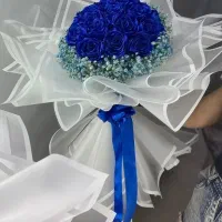 سفارشتوثبت کن گل روبانی/مخملی