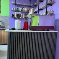 کانتر(میز بار) و سه تیکه کابینت و سینک و قفسه|کافی‌شاپ و رستوران|قزوین, |دیوار