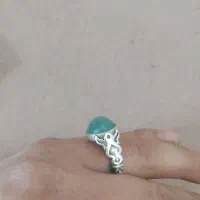 انگشتر عقیق سبز