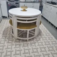 میز ناهار خوری ۴ نفره مدل کم جا