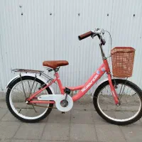 دوچرخه سایز20دخترانه سبددار|دوچرخه، اسکیت، اسکوتر|رشت, یخسازی|دیوار