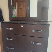 دراور تمام چوب شکلاتی رنگ