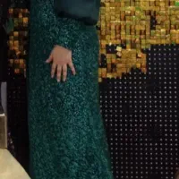 لباس مجلسی بسیار زیبابا پارچه سنگین