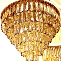 لوستر کریستالی، مدل ،آنجلا ،کد .697|لوستر و چراغ آویز|قم, نیروگاه|دیوار