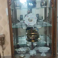 بوفه منبت کاری شده از چوب گردو