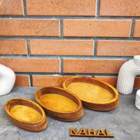 سینی بیضی شات چند خانه