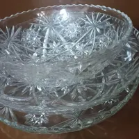 کاسه وبشقاب میوه خوری  اصل قدیم وامریکایی.