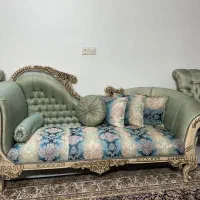 فروش فوری مبل چوب ۷ نفره سالم کار تهران