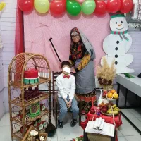 ننه سرما، مولودی خوان و دف نواز