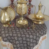 سرویس سماور طلایی
