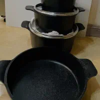 قابلمه چدن سرامیک گرانیتی پلمپ