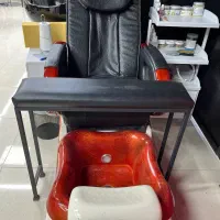 صندلی پدیکور برقی ماساژوردار و دستگاه کلامازون