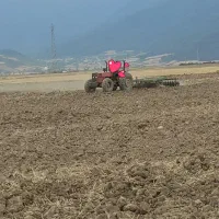 شخم دیکس باتراکتور جفت