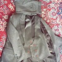 کت و شلوار سایز 48 طوسی