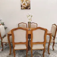 میز ناهار خوری فرانسوی ۶نفره