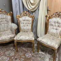 مبل ۹ نفره چوب راش بازسازی