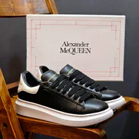 کتونی الکساندر مککوئیین مشکی پشت سفید A