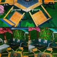 میزو صندلی باغی/صندلی طرح ستاره