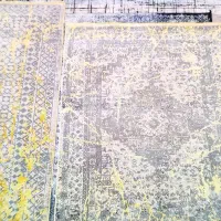 دوعددفرش 6متری و4متری طلایی جنس نخ|فرش|پاکدشت, پاکدشت (مامازند)|دیوار