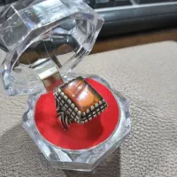 انگشتر عقیق نقره