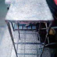 نردبان فلزی کارکرده محکم