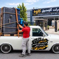 جابجایی حمل و نقل گاوصندوق  و موتور آسانسور