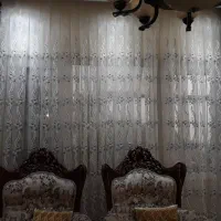 پرده حریر ترک شاین دار