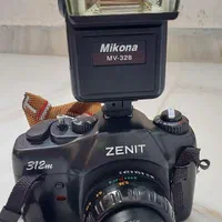 دوربین زنیت روسی 312m به همراه فلاشر|دوربین عکاسی و فیلم‌برداری|شاهین دژ, |دیوار