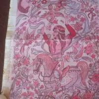 نقشی فرش شکارگا قدیمی|فرش|بیجار, |دیوار