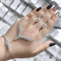 نیم سرویس زنجیری نقره جواهری کد مارکیز 1045|بدلیجات|تبریز, |دیوار