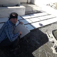 موزایک سرامیک ونرده سرویی