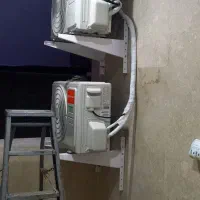 نصب انواع کولرگازی داکت اسپیلت شارژ گاز
