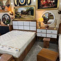تخت و سرویس خواب دونفره نگین