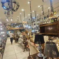 لوستر سه حلقه کریستالی|لوستر و چراغ آویز|مشهد, توس (بلوار توس)|دیوار
