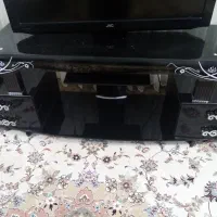 میز تلویزیون با شیشه ترک درجه یک
