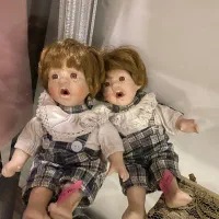 عروسک های سرامیکی اروپایی