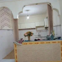 حیاط ویلای ۸۰متر