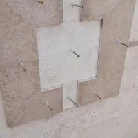 پیچ رولپلاک سنگ نما با طناب بندباز|خدمات پیشه و مهارت|بهارستان, |دیوار