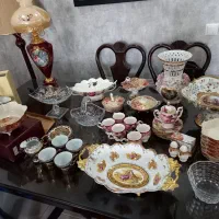 ظروف پذیرایی دکوری کریستال لمونژ گلبرجسته|ظروف سرو و پذیرایی|تهران, ارم|دیوار