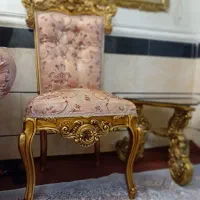 مبل سلطنتی و میز عسلی