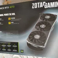 zotac 4070 trinity آکبند