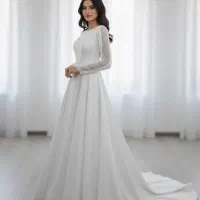 فروش فوری لباس عروس شیک (سایز ۳۶)