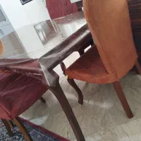 مبل۸نفره کلاسیک وعسلی و میزناهار خوری ۶نفره|مبلمان خانگی و میز عسلی|تهران, قاسم‌آباد|دیوار