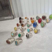 انگشتر نقره حراج