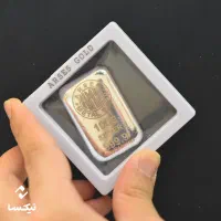 سه میلیون زیر قیمت ، شمش نقره 100g  +طلا ابشده