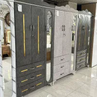 کمد لباس سه درب وکیوم زرین کالا|جاکفشی، کمد، دراور|یاسوج, |دیوار