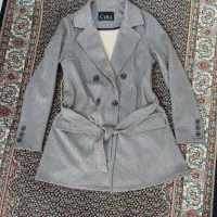 مانتو بارانی پاییزی لارا سایز ۳۸ تا ۴۰