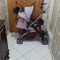 کالسکه خارجی(دسته سمت مادروخیابون)با(کاورسرما)